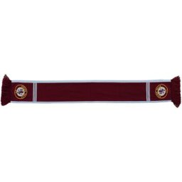Aston Villa Retro-Schal – Weinrot – Unisex