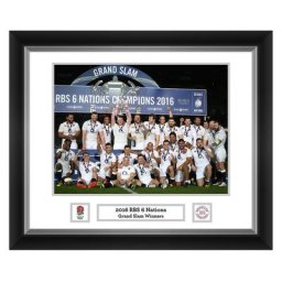 England 2016 Grand Slam Champions Frame - 588x486mm