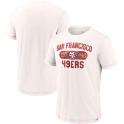 Fanatics Branded White San Francisco 49ers Act Fast T-Shirt für Herren