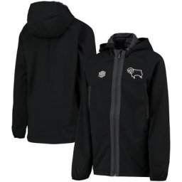 Derby County Training Duschjacke - Schwarz - Kinder