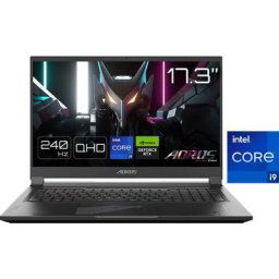 Gigabyte AORUS 17X AZF-D5DE665SH Gaming-Notebook (43,94 cm/17,3 Zoll, Intel Core i9 13980HX, GeForce RTX 4090, 2000 GB SSD)