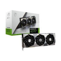 MSI GeForce RTX 4070 Ti SUPRIM X 12G Grafikkarte (12 GB, GDDR6X)