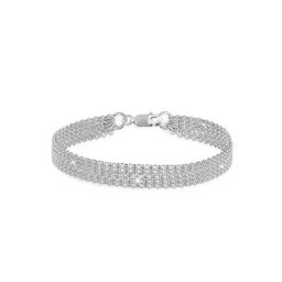Elli Armband Breit Glieder Basic Silber 925