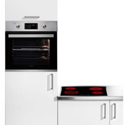 Sharp Backofen-Set Pyro-Superset_Edelstahl, Pyrolyse-Selbstreinigung