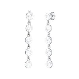 Elli Elli Ohrringe Hänger Plättchen Antik Trend Blogger 925 Silber Damen