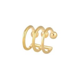 Elli Elli Ohrringe Single Earcuff Ohrklemme Kugeln Basic 925 Silber Earcuffs Damen
