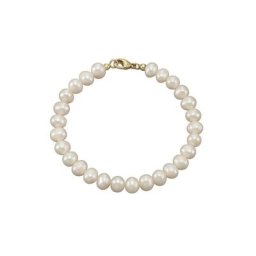 Fascination by Ellen K. Armband Gold 333 Perle weiß 7-7,5mm
