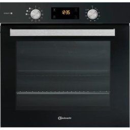 BAUKNECHT Backofen-Set BAKO BLACK STEAM PROTECT, mit 2-fach-Teleskopauszug, Pyrolyse-Selbstreinigung