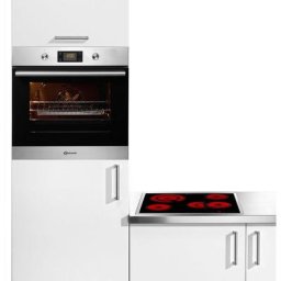 BAUKNECHT Backofen-Set BAKO ISLAND, mit 2-fach-Teleskopauszug, Hydrolyse