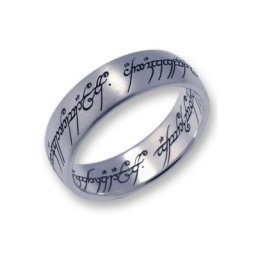 Der Herr der Ringe Fingerring Der Eine Ring - Titan, 10004042, Made in Germany