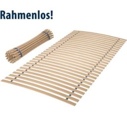 Rollrost »Basic Comfort«, Jekatex, Kopfteil nicht verstellbar, Fußteil nicht verstellbar, belastbarer Lattenrost, in 90x200 cm und weiteren Größen erhältlich