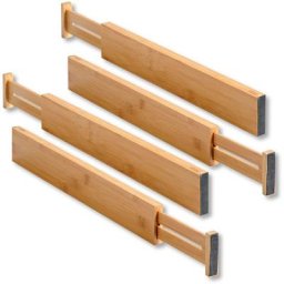 KESPER for kitchen & home Schubladeneinsatz (Set, 4 St), variabele Länge