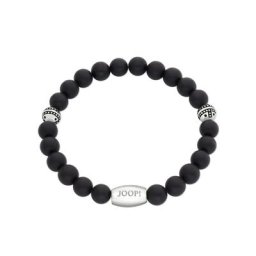 JOOP! Armband für Herren, Edelstahl, Achat Herrenschmuck Weiss