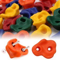 Randaco Klettergriffe 50 Stück Bouldersteine bis 200 kg Boulderwand Klettersteine Kinder