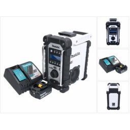 Makita - dmr 110 RM1NW Akku Baustellenradio 12 v - 18 v IP64 dab + 1x Akku 4,0 Ah + Ladegerät
