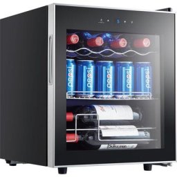 Kalamera - Getrnkek¨¹hlschrank, 40 Liter Kleiner Flaschenk¨¹hlschrank mit Touch-Bedienfeld, KRC-40GE