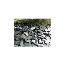 Classgarden - Schiefermulch schwarz 10-40 - Schüttgut Big Bag - 1000 kg