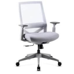 Bürostuhl mit Rollen, ergonomischer Schreibtischstuhl mit Höhenverstellung, Computerstuhl mit