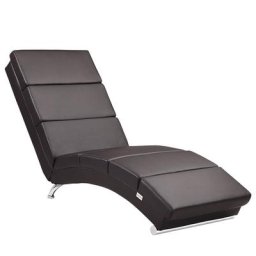 Casaria - Relaxliege xxl London 186x89x55 cm Ergonomisch Kunstleder Gepolstert 180kg Belastbarkeit