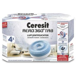 Aero 360° Granulat-Luftentfeuchter 20 m² Weiß, Blau - Ceresit
