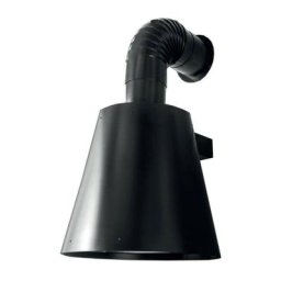 Anthrazitgraue Wandhaube 50x41xh53 cm