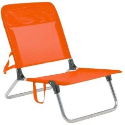 Fiam - Quick Liegestuhl mit orangefarbenem Bezug 022tx ar
