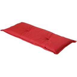 Madison - Bankauflage Panama 120x48 cm Ziegelrot Rot