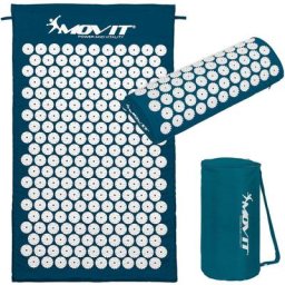 Akupressurmatte mit Kissen 75x44, petrol - Movit