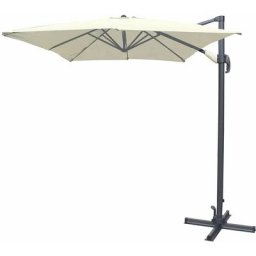 Ampelschirm Chillvert Roma Mini Aluminium 300x300x260 cm