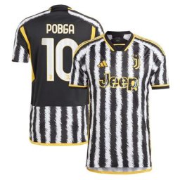 Juventus Turin 23/24 Heimtrikot adidas mit Aufdruck Pogba 10