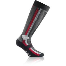 Rohner Ski Power L/R Socken grau/rot EU 39-41 2022 Socken