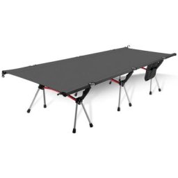 Feldbett Campingbett Klappbar bis 150 kg belastbar inkl. Tragetasche aus Aluminium für Camping &