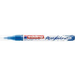Acrylmarker fein enzianblau