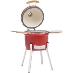 Vidaxl - Kamado-Grill und Smoker Keramik 81 cm Rot