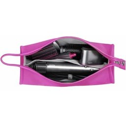 Fucsia-Reise-Aufbewahrungstasche für Dyson Airwrap/Supersonic Haartrockner und Zubehör