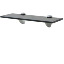 Schwebendes Regal Glas 30x20 cm 8 mm Vidaxl Schwarz
