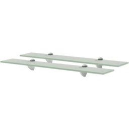 Schwebende Regale 2 Stk. Glas 60x20 cm 8 mm Vidaxl Transparent