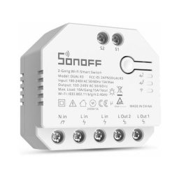Smart Switch dual R3 - Weiß - Sonoff