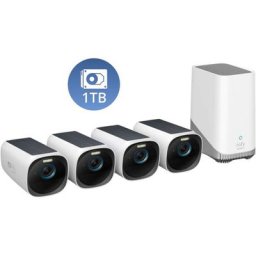 S330 eufyCam (eufyCam 3) 4-Cam Kit + 1 TB Festplatte