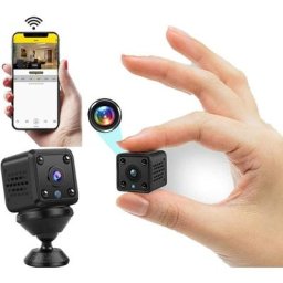 4K-Minikamera, 1080p HD MINI-Überwachungskamera für den Innenbereich, WLAN, Mini-Live-Kamera,