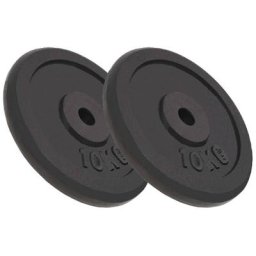 Vidaxl - Hantelscheiben 2 Stk. 2x10 kg Gusseisen n/a