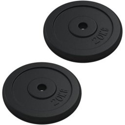 Hantelscheibe 40 kg Gusseisen Vidaxl n/a