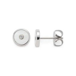 LEONARDO Paar Ohrstecker Santina, 022439, mit Kristallglas - mit Perlmutt