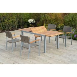 MERXX Garten-Essgruppe Silano, (5-tlg)