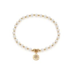 CIAO! BY LEONARDO Armband Pelena gold CIAO, 021178, mit Kristallglas - mit Muschelkernperle