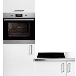 BAUKNECHT Backofen-Set BAKO 900 PYRO IND F, mit 2-fach-Teleskopauszug, Pyrolyse-Selbstreinigung