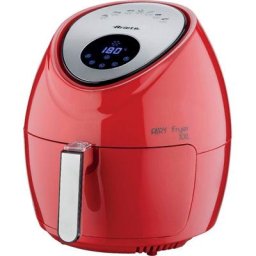 Ariete Heißluftfritteuse 4618R Airy Fryer XXL rot, 1800 W