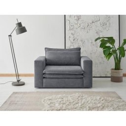 Places of Style Loveseat PIAGGE, Hochwertiger Cord, trendiger Loveseat