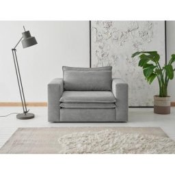 Places of Style Loveseat PIAGGE, Hochwertiger Cord, trendiger Loveseat