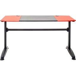 MCA furniture Gamingtisch mcRacing, Game Desk mcRacing, Schwarz-Rot-Schwarz